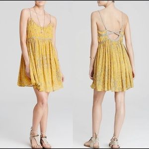 ✨Free People✨ Boho Babydoll Dress Size Small